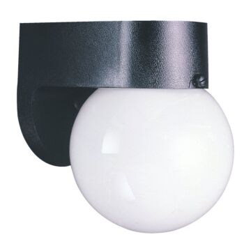 Home Impressions Black Incandescent A15 Outdoor Wall Light Fixture