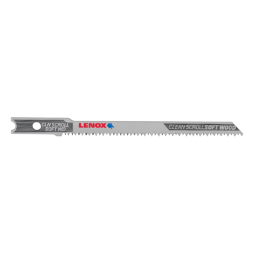 LENOX U-Shank Scroll Cutting Jig Saw Blade, 3 1/2" X 7/32" 20 Tpi, 3 Pack