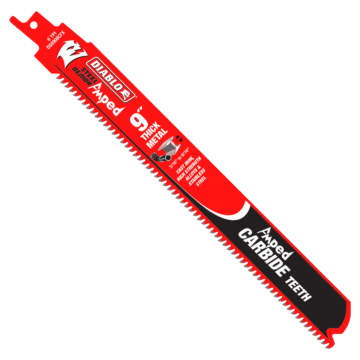 9 in. Steel Demon Amped™ Carbide Blades for Thick Metal Cutting