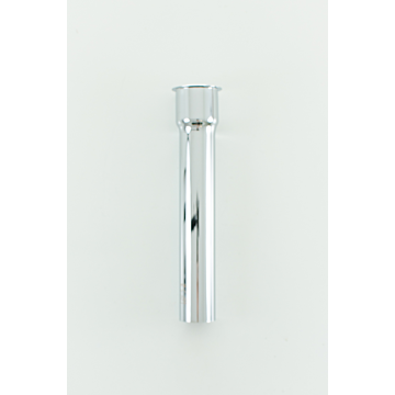 1-1/2" X 1-1/4" X 8" 17 Gauge Chrome Plated Tailpiece