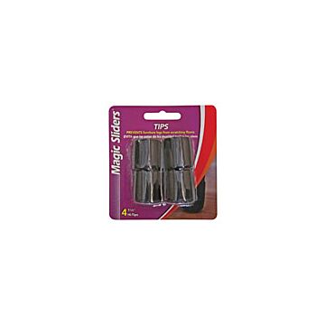Magic Sliders Magic Slid Leg Tip 4pk 1-1/8" Br