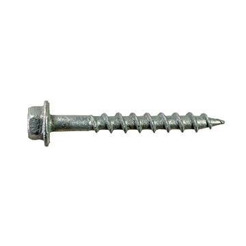 Strong-Drive® SD CONNECTOR Screw — #9 x 1-1/2 in. 1/4-Hex Drive, Mech. Galv. (500-Qty)