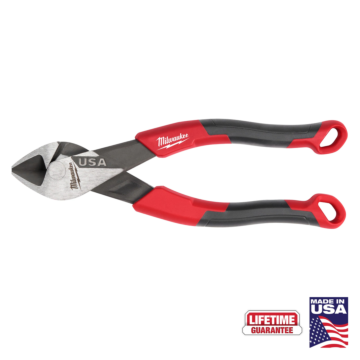Milwaukee 6" Diagonal Dipped Grip Cutting Pliers (USA)