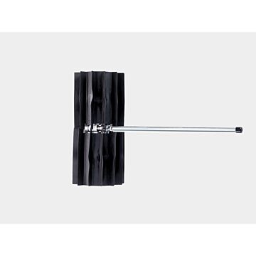 Echo 22-1/2 in 1-5/8 in Durable Rubber Pro Paddle Broom Attachment