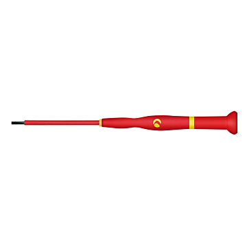 Knipex WITTRON 1000V-Insulated Slotted Screwdriver - 1.5mm