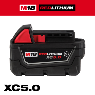 Milwaukee M18™ REDLITHIUM™ XC5.0 Resistant Battery