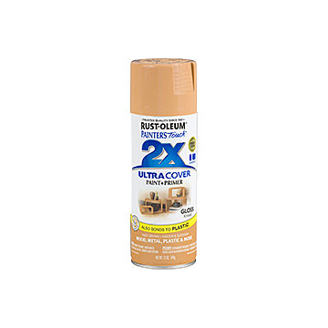 Painter's Touch® 2X Ultra Cover® Spray Paint - 2X Ultra Cover Gloss Spray - 12 oz. Spray - Gloss Khaki