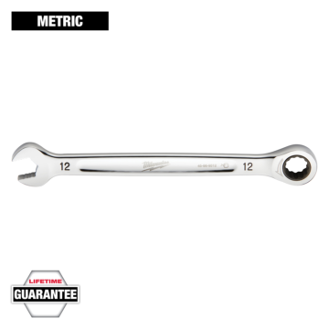Milwaukee 12mm Metric Ratcheting Combination Wrench