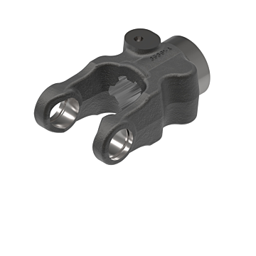 35 series yoke with 1 3/4-6 spline bore and quick disconnect connection