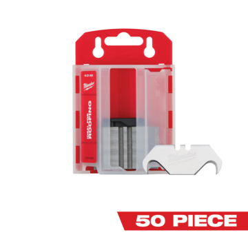 Milwaukee 50 PC Hook Utility Knife Blades w/ Dispenser