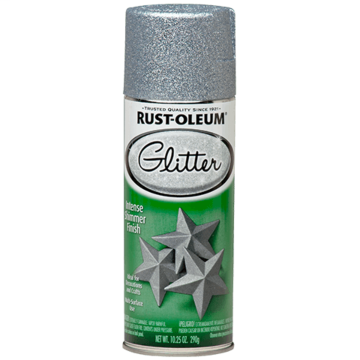 Rust-Oleum Specialty - Glitter Spray Paint - 10.25 oz. Spray - Silver