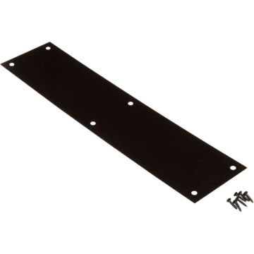 National Oil Rubbed Bronze Push Plate