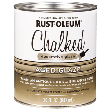 Chalked Paint - Decorative Glaze - 30 oz. - Aged