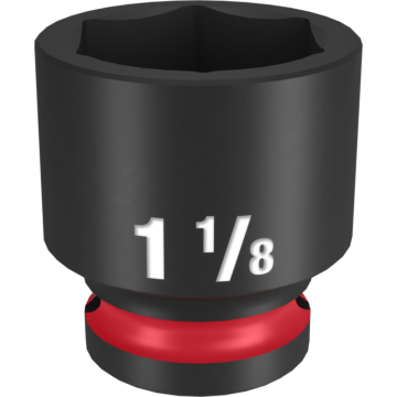 Milwaukee SHOCKWAVE™ Impact Duty 1/2" Drive 1-1/8" Standard 6 Point Socket
