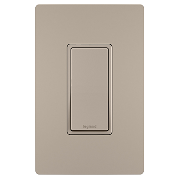 Pass & Seymour radiant® 15A Single-Pole Switch, Nickel