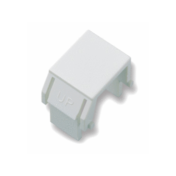 Pass & Seymour 10 Pack Bag of Blank Keystone Inserts WP3455-WH