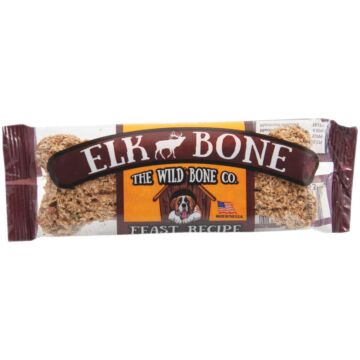 The Wild Bone Company Elk Bone Feast Dog Treat, 1 Oz.