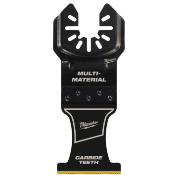 MILWAUKEE® OPEN-LOK™ 1-3/8" Carbide Teeth Multi-Material Multi-Tool Blade