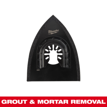 Milwaukee 2-in-1 Grout & Mortar Removal Universal Fit Oscillating Multi-Tool Blade (1 PK)