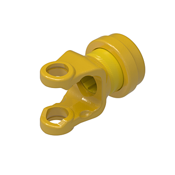 AB3,AW11 series yoke with 1 3/8-6 spline bore and spring-lok connection