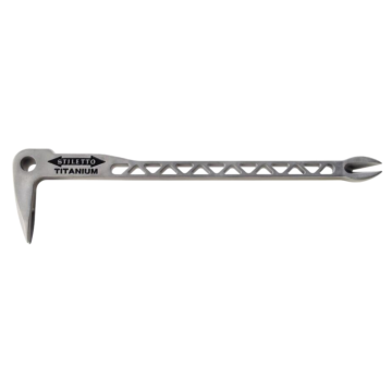 12 in. Titanium Claw Bar Nail Puller with Dimpler®