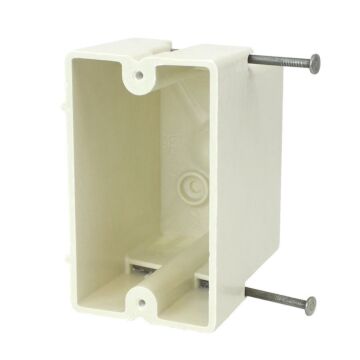 Allied Moulded 18 cu-in Fiberglass 3-5/8 in New Work Switch Box