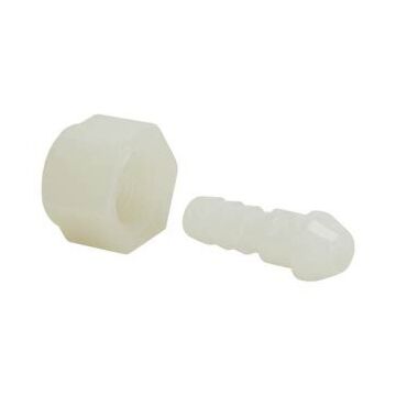 1/4 x 1/2 in Barb Nylon Insert Adapter