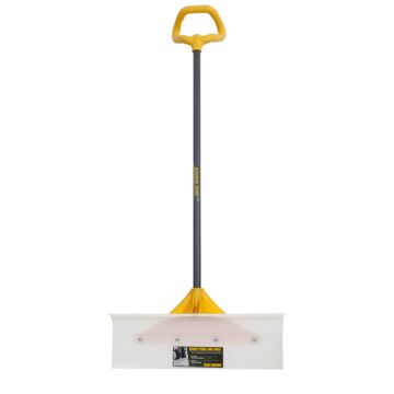 TRUE TEMPER 24 in UHMW Nylon Anti-Slip Snow Pusher