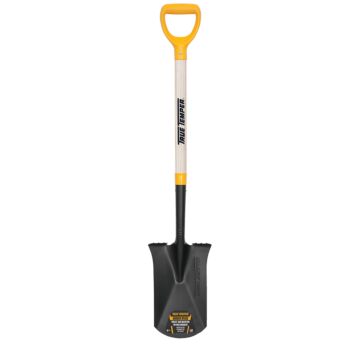 True Temper® 24 in Arched Steel Hardwood Border Spade