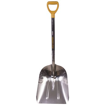 TRUE TEMPER 26 In. Aluminum Scoop Shovel