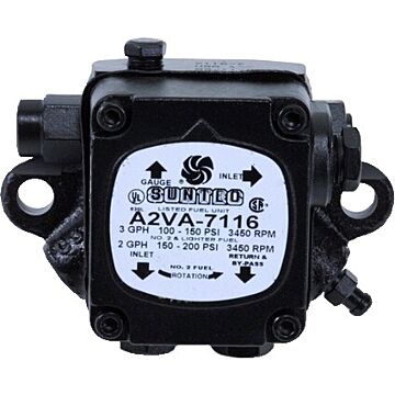 Suntec Industries, Inc 100 psi, 3 gph, 3450 rpm Single Stage Suntec Fuel Pump
