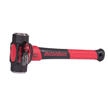 Razor-Back 4 lb Forged Steel Fiberglass Engineer Hammer