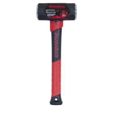 Razor-Back 8 lb Forged Steel Fiberglass Engineer Hammer