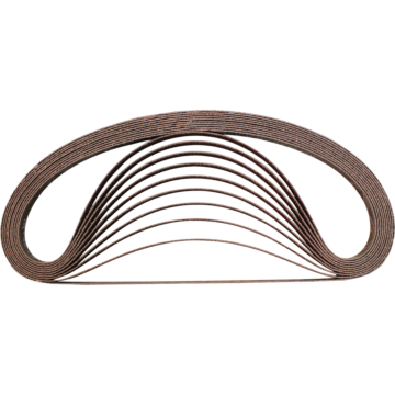 Makita 80 Grit Abrasive Belt (10pk) 3/8 in. x 21 in.