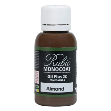 Rubio Monocoat Oil Plus 2C Part A (Almond) 20 mL