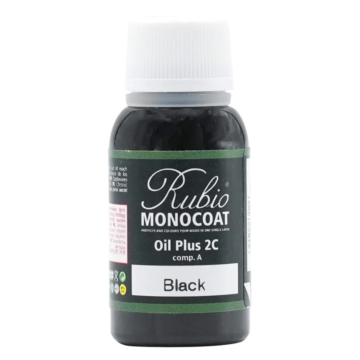 Rubio Monocoat Oil Plus 2C Part A (Black) 20 mL