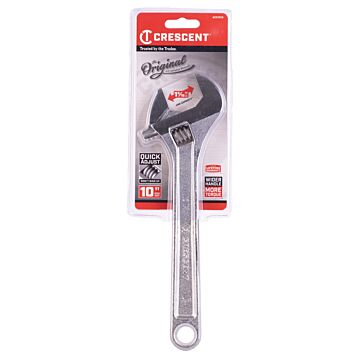 Crescent CRESCENT AC210VS Adjustable Wrench 10" Chrome (Carded)