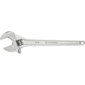 Crescent 18" Chrome Finish, Tapered Handle, Adjustable Wrench