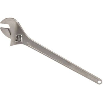 Crescent 24" Chrome Finish, Tapered Handle, Adjustable Wrench