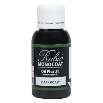 Rubio Monocoat Oil Plus 2C Part A (Dark Roast) 20 mL