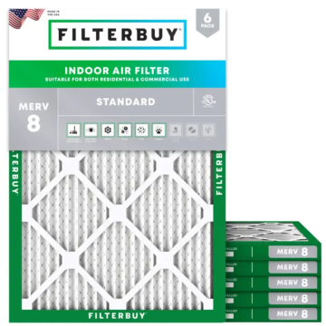 Merv-8 Pleated Air Filter - 18x22x1