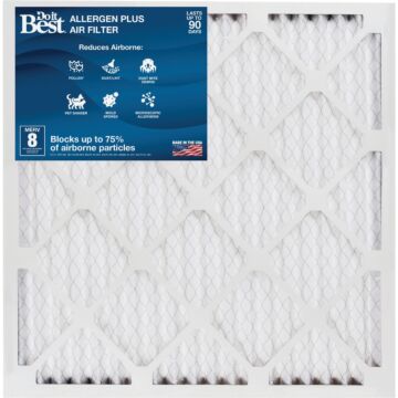 Do it Best Merv 8 Pleat Air Filter - 18 x 25 x 1 in.