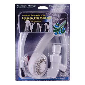 Whedon Products White Massage Shower Head