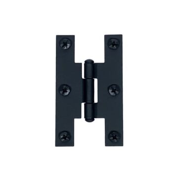 ACORN 3 in Steel Smooth Cabinet Hinge