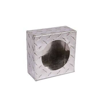 Hole Aluminum 4 in Round Lights Mounting Box