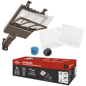 Keystone LED 140W Area Light Kit (Bronze)