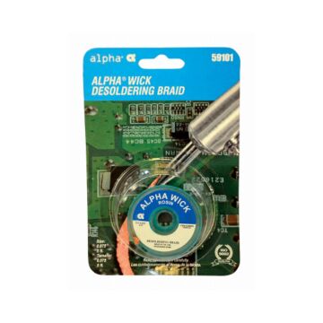 5 ft Copper 0.08 oz Soldering Wick Braid