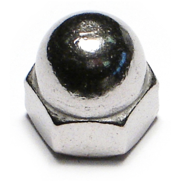 Acorn Nut (Stainless Steel) 1/4"-28 
