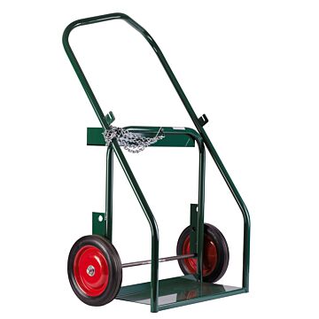 Anthony 2 ton Solid Rubber Ergonomic Wrap-Around Low-Rail Frame Dual Cylinder Cart