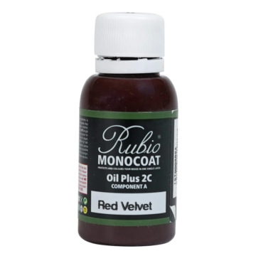 Rubio Monocoat Oil Plus 2C Part A (Red Velvet) 20 mL